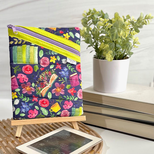 Bright Garden Vibes Book/Kindle Sleeve