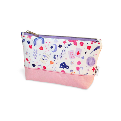 Taylor Swift Lover-Inspired Zipper Pouch (Blossom)