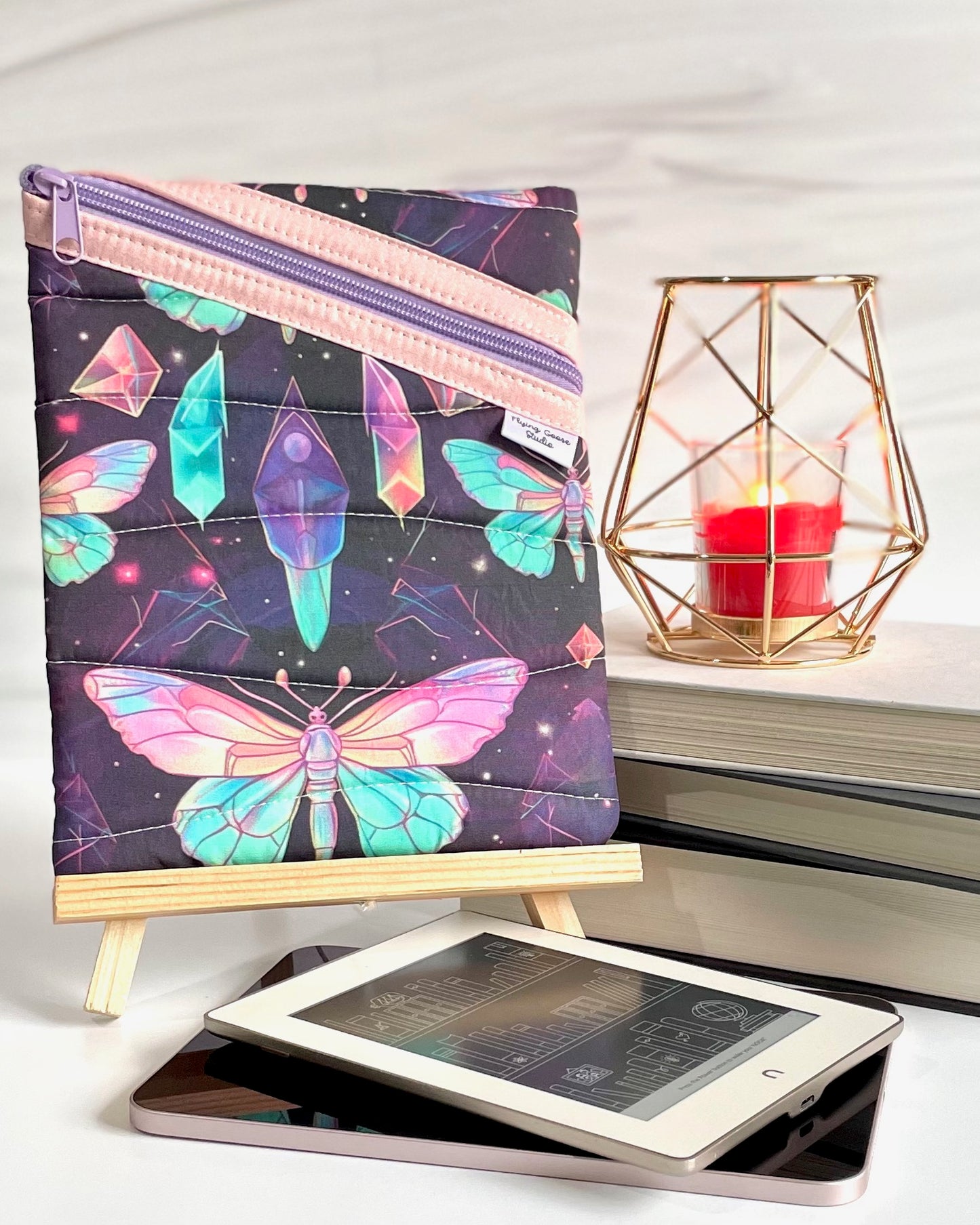 Crystals and Butterflies Book/Kindle Sleeve
