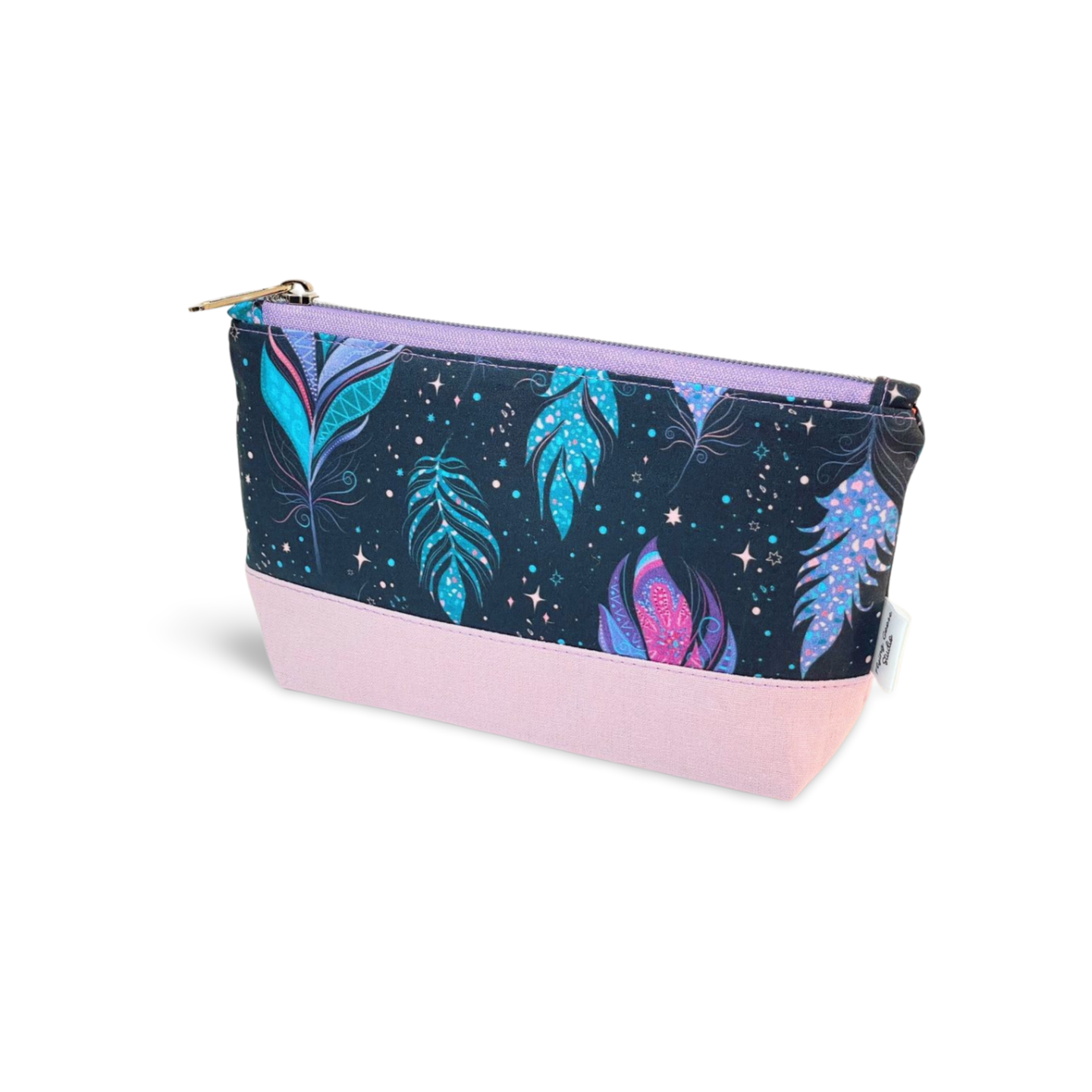 Starry Feathers Zipper Pouch