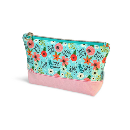 "Total Sh*t Show" Zipper Pouch (Blossom)