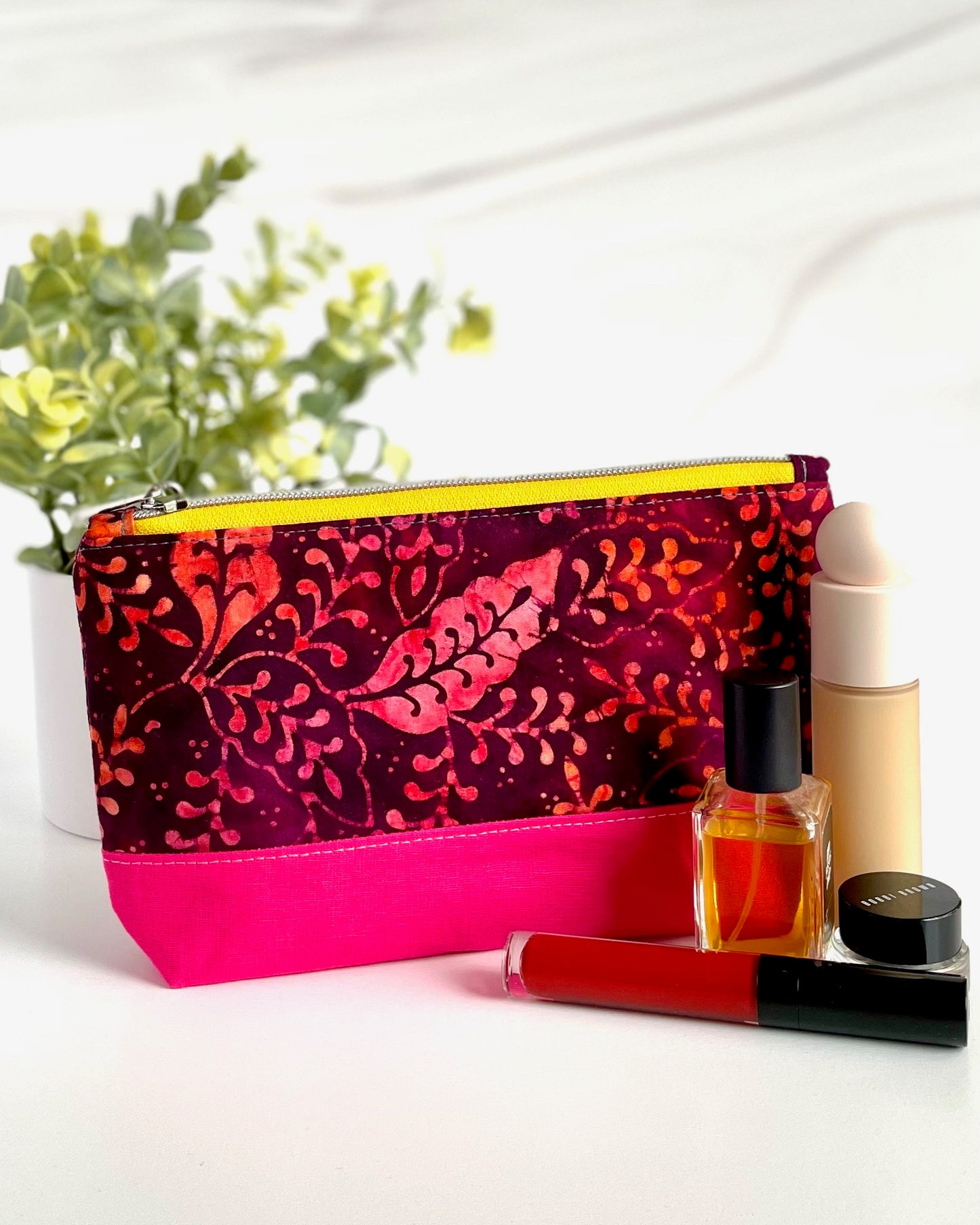 Warm and Bright Zipper Pouch