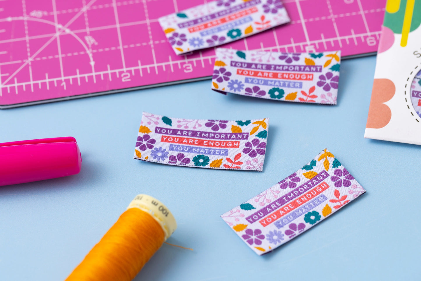 'You Matter' Woven Sew-In Labels | Little Rosy Cheeks